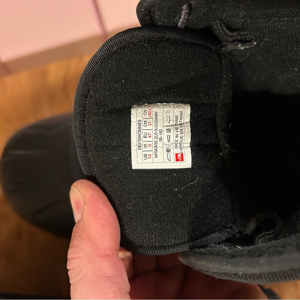 The North Face Black Rain & Snow Boots - Picture 3 of 4